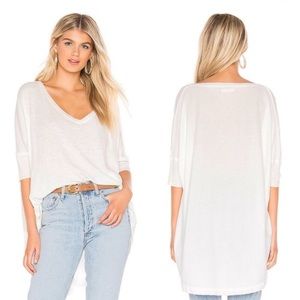 Free People Catch Waves Ivory Tunic